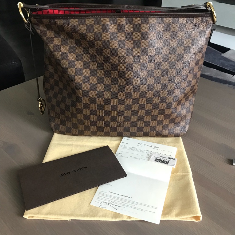 ❌SOLD❌ Louis Vuitton Delightful Nm Mm Damier Ebene - Picture 7 of 8